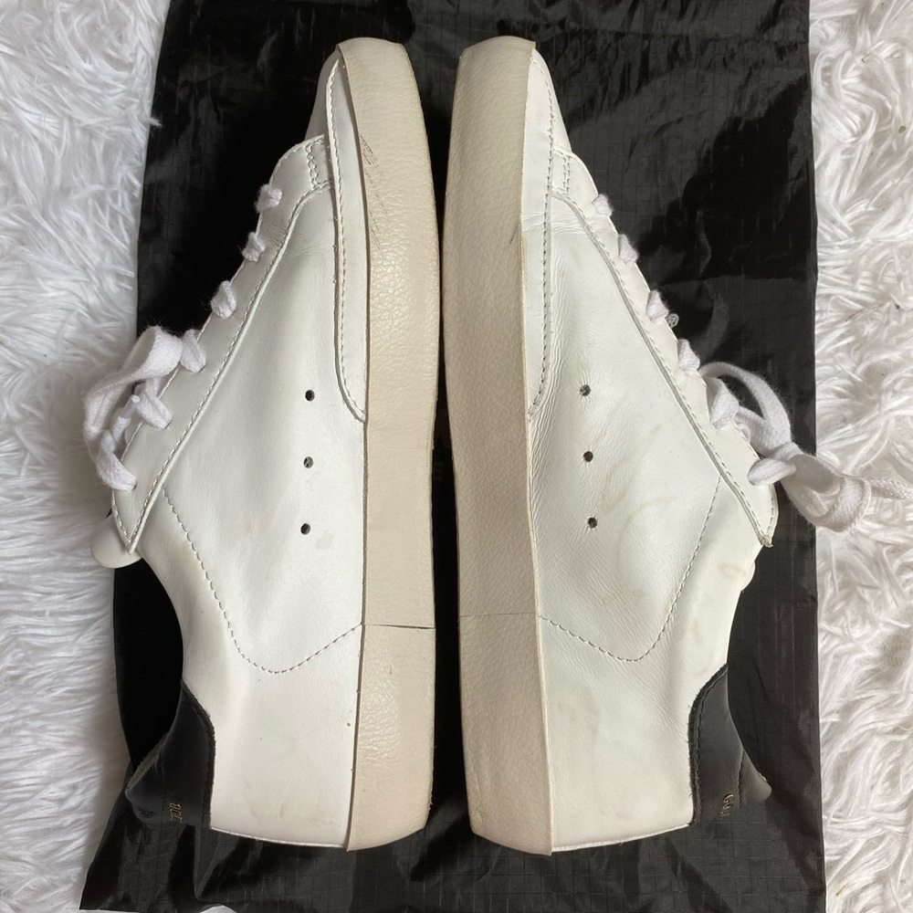 Golden Goose Black and White Sneakers - Picture 4 of 8